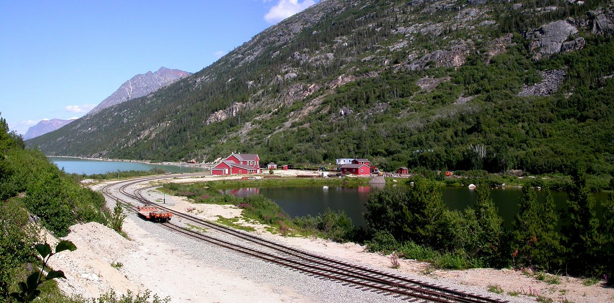 Looking north across the Bennett Station area on August 7, 2003.