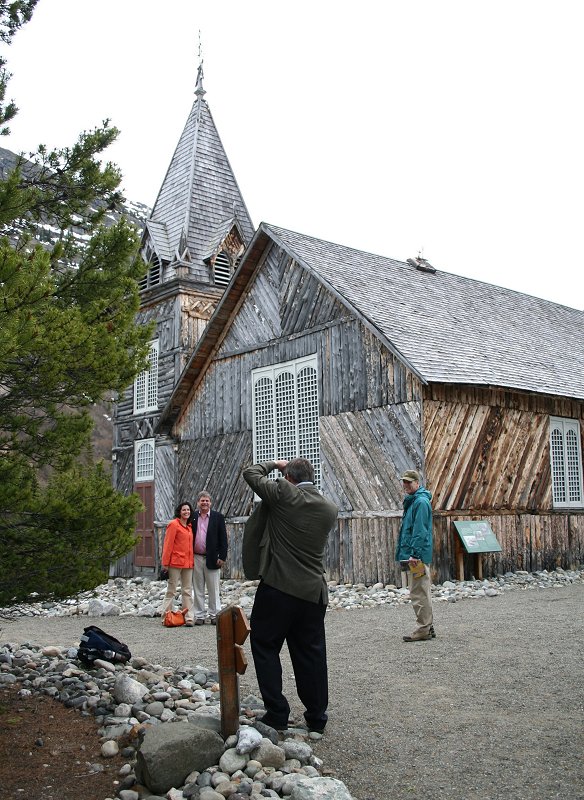 The historic church at Bennett