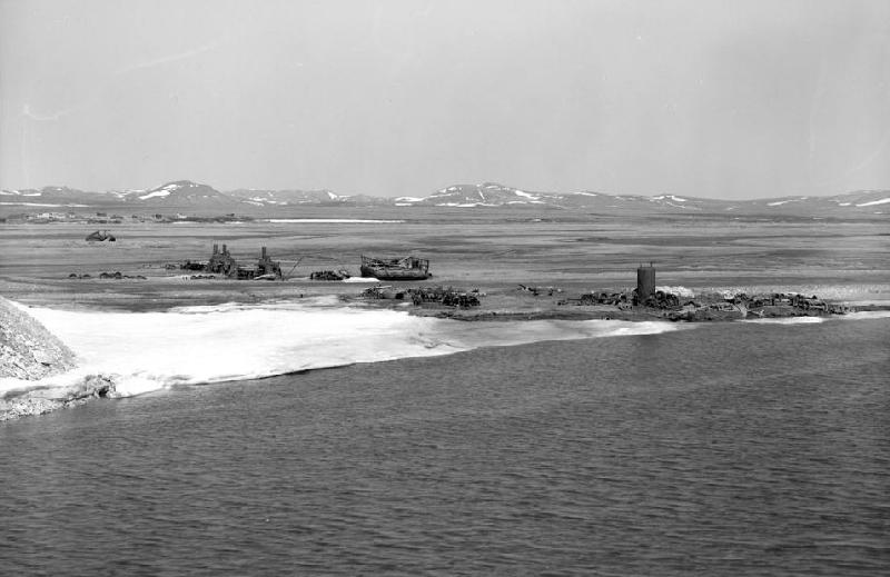 The Council City & Solomon River Railroad, near Nome, Alaska.