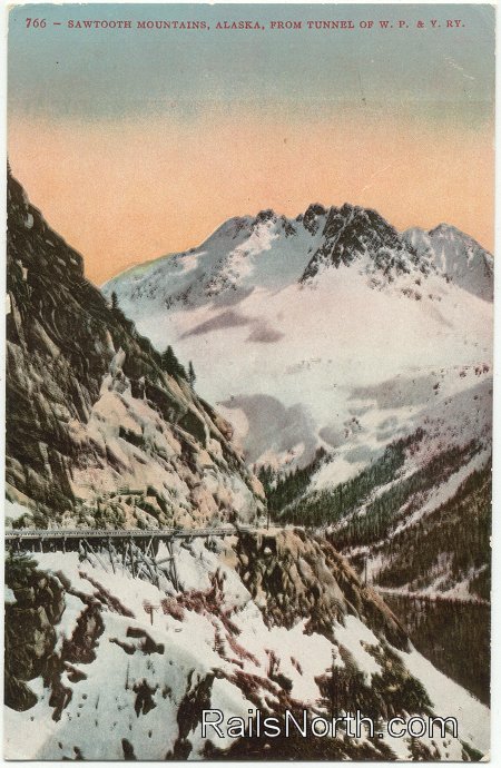 A historic postcard showing 