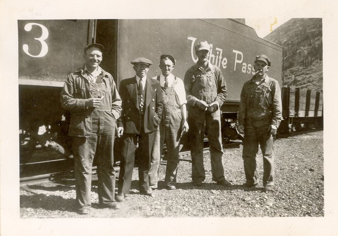 WP&YR crew, 1950s