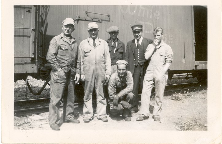 WP&YR crew, 1950s